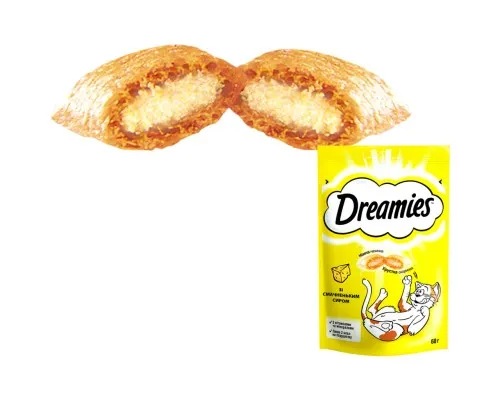 Лакомство для котов Dreamies с сыром 60 г (4008429037986)