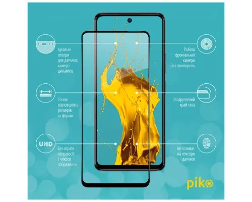 Стекло защитное Piko Full Glue Tecno Camon 18 (1283126529153)