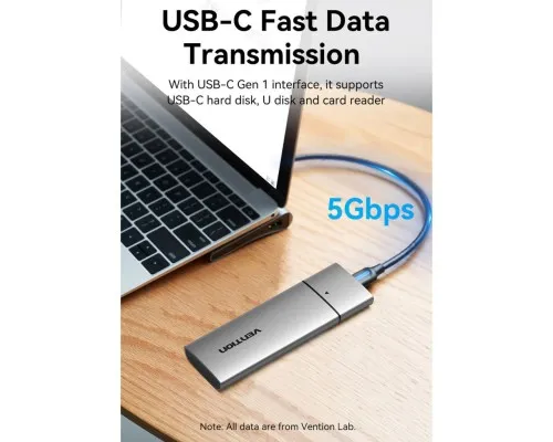 Концентратор Vention USB3.1 Type-C to DP/HDMI/VGA/USB-C/USB3.0x3/RJ45/SD/TF/TRRS 3.5mm/PD 100W 12in1 (THSHC)