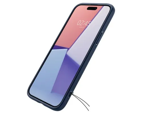 Чохол до мобільного телефона Spigen Apple iPhone 15 Liquid Air NavyBlue (ACS06791)