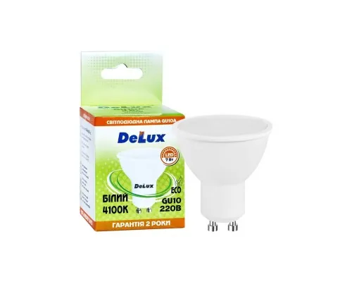 Лампочка Delux GU10A 7Вт 4100K 220В GU10 (90008349)