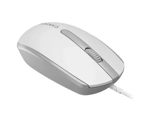 Мишка Canyon M-10 USB White Grey (CNE-CMS10WG)