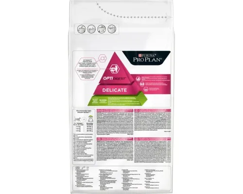 Сухой корм для кошек Purina Pro Plan Delicate Adult со вкусом ягненка 1.5 кг (7613035846685)