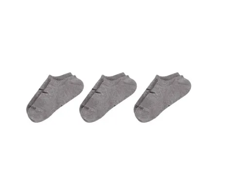 Шкарпетки Nike U NK EVERYDAY PLUS CUSH FOOTIE 3PR DH5463-902 34-38 3 пари Сірі (195242756829)