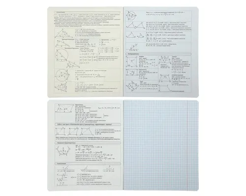 Тетрадь ZiBi предметная GRADIENT 48 листов клетка, геометрия (ZB.1702-07)