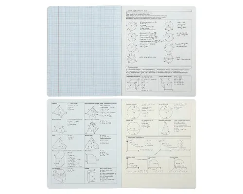 Тетрадь ZiBi предметная GRADIENT 48 листов клетка, геометрия (ZB.1702-07)