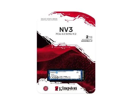 Накопичувач SSD M.2 2280 2TB Kingston (SNV3S/2000G)