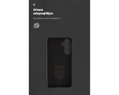 Чехол для мобильного телефона Armorstandart ICON Samsung M35 5G (M356) Camera cover Black (ARM77972)