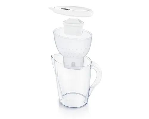 Фільтр-глечик Brita Marella XL Memo MXPro 3.5л (2л води) з фільтр-картриджем 3шт, білий (1052782)