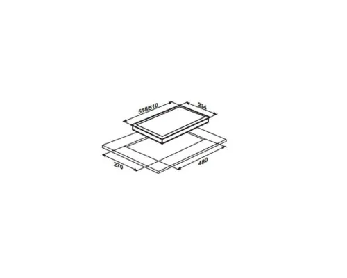 Варочная поверхность Liberty PG3121BG-CCAV (455)