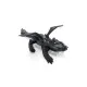 Интерактивная игрушка Hexbug Нано-робот Dragon Single на ИК управлении, черный (409-6847 black)