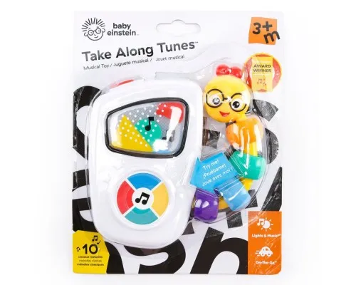 Розвиваюча іграшка Baby Einstein музична Take Along Tunes (30704)