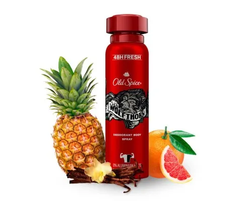 Дезодорант Old Spice Wolfthorn аерозольний 150 мл (4015600306595)