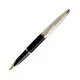 Ручка піряна Waterman CARENE Deluxe Black/silver  FP F (11 200)