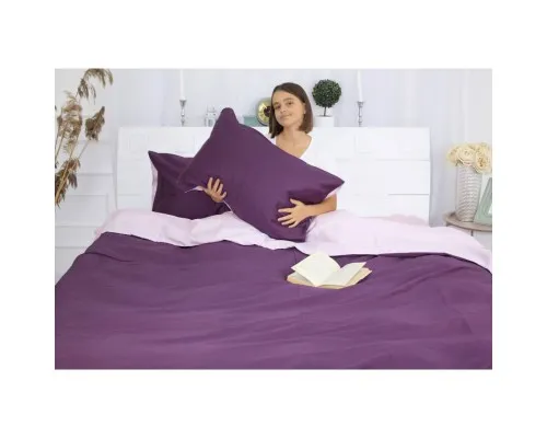 Постільна білизна MirSon King Size Сатин Premium 0199+3220 Iris 220х240 (2200001169593)