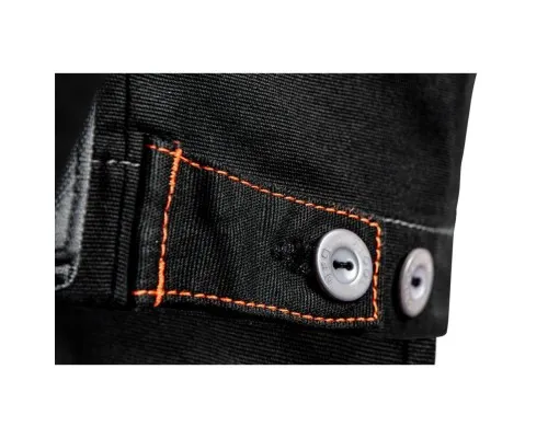 Куртка робоча Neo Tools HD Slim, розмір XXL (56), 285 г/м2, еластан з посиленою ткан (81-218-XXL)