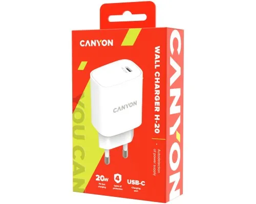Зарядное устройство Canyon PD 20W (CNE-CHA20W02)