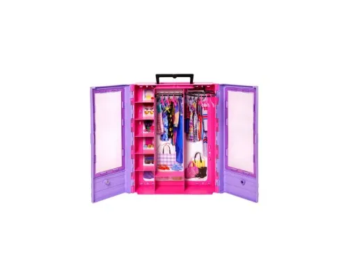 Ігровий набір Barbie Бузкова шафа для одягу (HJL65)