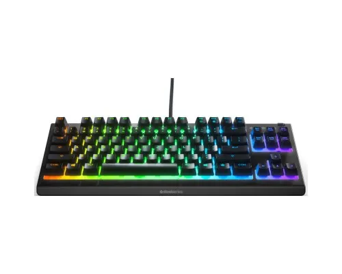 Клавіатура SteelSeries Apex 3 TKL USB UA Black (SS64817)