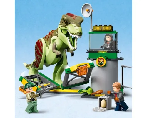 Конструктор LEGO Jurassic World Втеча Тиранозавра 140 деталей (76944)