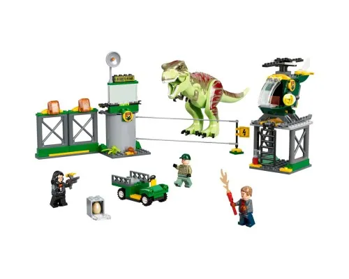 Конструктор LEGO Jurassic World Втеча Тиранозавра 140 деталей (76944)