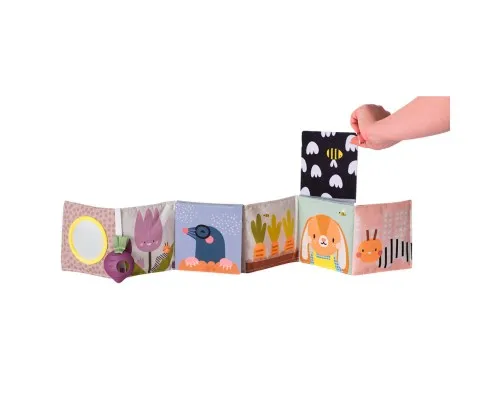 Розвиваюча іграшка Taf Toys книжка-розкладушка колеції Садочок у місті – Зайчики (13065)