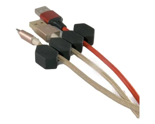 Тримач для кабелю Extradigital CC-963 Cable Clips, Black (KBC1808)