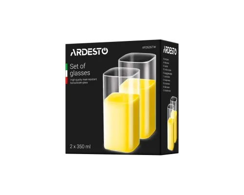 Набір склянок Ardesto Twins 350 мл (AR2635TW)