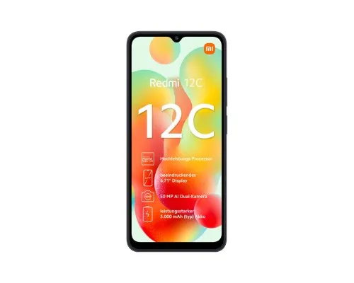 Мобильный телефон Xiaomi Redmi 12C 3/32GB Graphite Gray (978126)