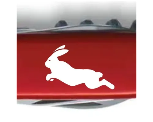 Ніж Victorinox Spartan Zodiac Red Шпаркий Кролик (1.3603_Z2170u)
