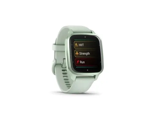 Смарт-годинник Garmin Venu Sq 2, Cool Mint/Metallic Mint, GPS (010-02701-12)