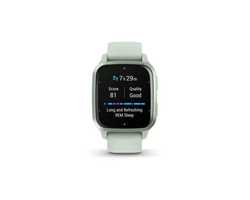 Смарт-годинник Garmin Venu Sq 2, Cool Mint/Metallic Mint, GPS (010-02701-12)