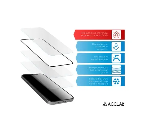 Скло захисне ACCLAB Full Glue Oppo A58 (1283126565144)