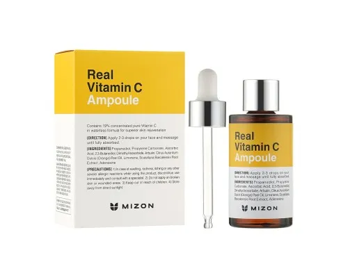 Сироватка для обличчя Mizon Real Vitamin C Ampoule 30 мл (8809663751449)