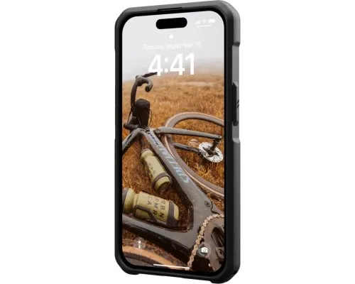 Чохол до мобільного телефона UAG Apple iPhone 15 Metropolis LT Magsafe, Kevlar Black (114315113940)