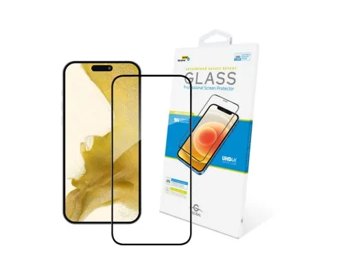 Скло захисне Global Full Glue Apple iPhone 15 Plus (1283126575327)