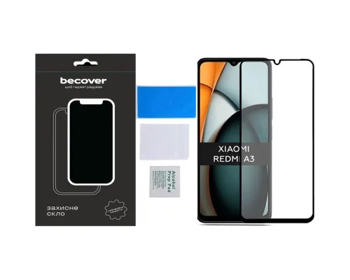 Скло захисне BeCover Xiaomi Redmi A3 4G Black (711227)