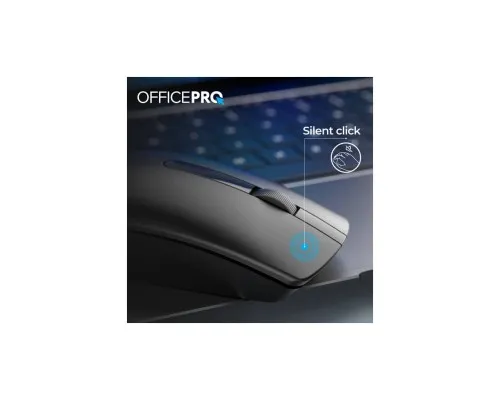 Мишка OfficePro M175B Silent Click Wireless Black (M175B)