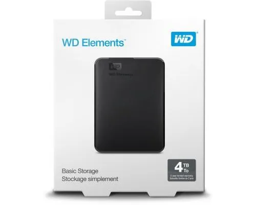 Внешний жесткий диск 2.5 4TB WD (WDBU6Y0040BBK-WESN)