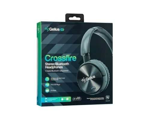 Наушники Gelius Pro Crossfire Black (GP HP-007 Black)