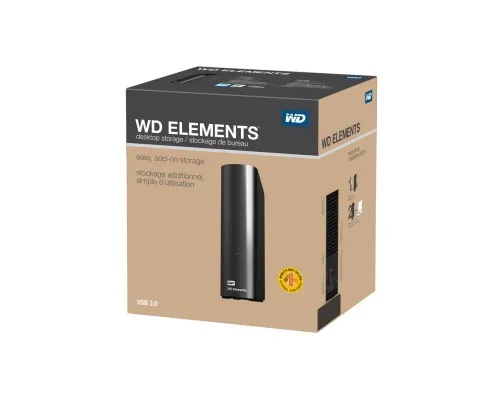 Зовнішній жорсткий диск 3.5 14TB WD (WDBWLG0140HBK-EESN)