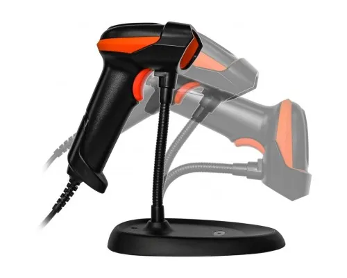 Сканер штрих-коду ІКС 3209/2D RS232, stand, BLACK (ІКС-3209-2D-RS232)