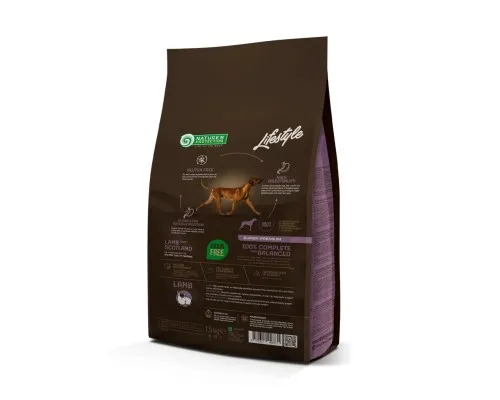 Сухий корм для собак Natures Protection Lifestyle Grain Free Lamb Adult All Breeds 1.5 кг (NPLS45673)