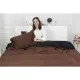 Постільна білизна MirSon King Size Сатин Premium 0211+0055 Dark Chocolate 220х240 (2200001169616)