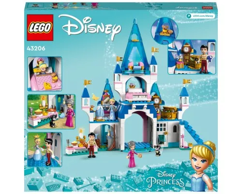 Конструктор LEGO Disney Princess Замок Золушки и Прекрасного принца (43206)