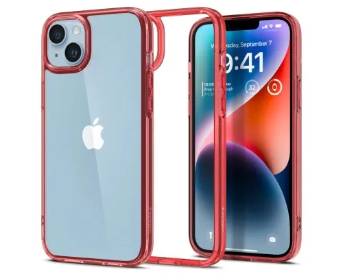 Чохол до мобільного телефона Spigen Apple iPhone 14 Plus Ultra Hybrid, Red Crystal (ACS04896)