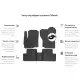 Килимок в багажник EVAtech Mitsubishi Outlander XL 2006-2012 2 покол (MT3181B1RBB)