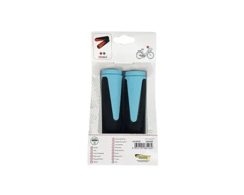 Гріпси Good Bike DOUBLE 2 шт 130 мм Blue (88146B-IS)