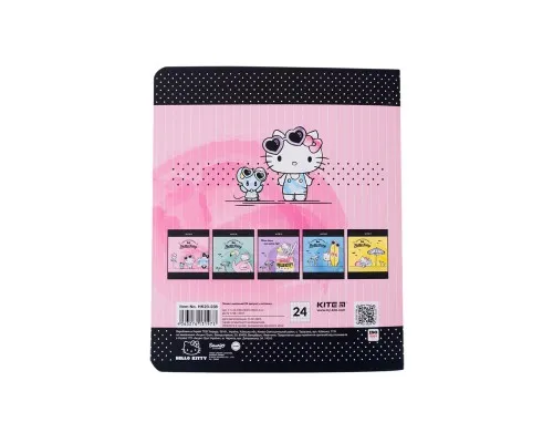 Зошит Kite Hello Kitty 24 аркушів, клітинка (HK23-238)