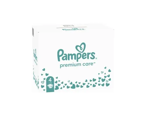 Підгузки Pampers Premium Care Розмір 4 (9-14 кг) 174 шт (8006540855935)